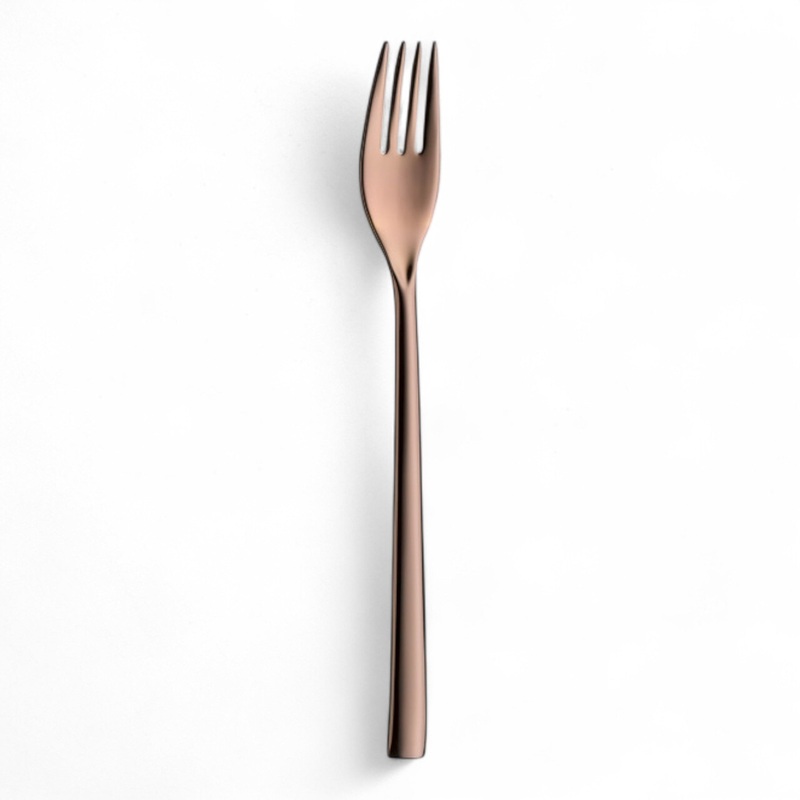 12 Stck Hepp Vorspeisen-/Dessertgabel TALIA PVD Kupf.