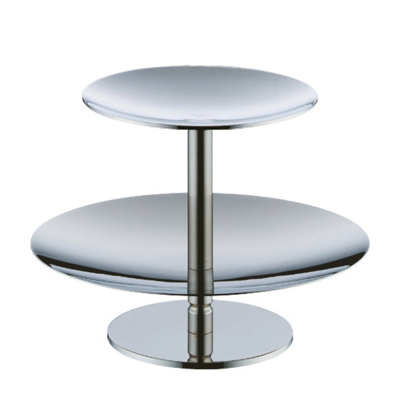 WMF Mokkaetagere PURE, 2-tlg.  Cromargan Edelstahl 18/10, poliert