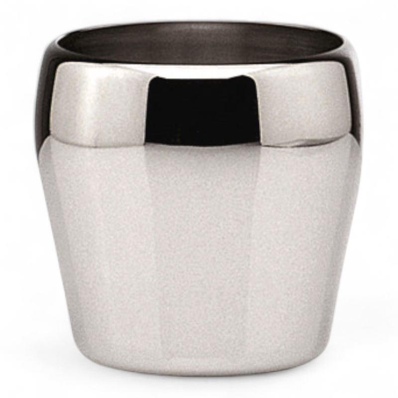 1 Stck Hepp Roheisbehlter versilbert