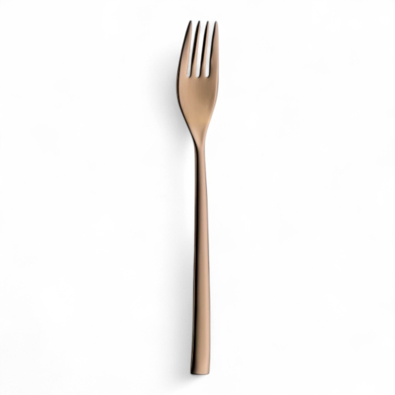 12 Stck Hepp Kuchengabel 4-z.TALIA PVD Kupfer