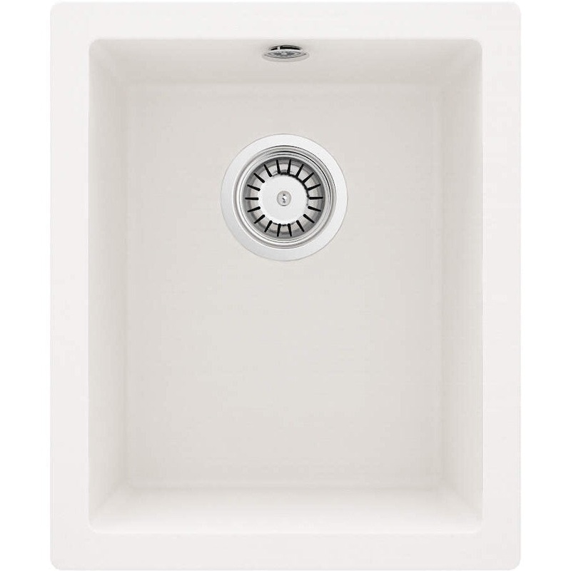 1-bodas granta izlietne ar iebvtu izlietni CORDA 380 x 440 x 200 alabastrs