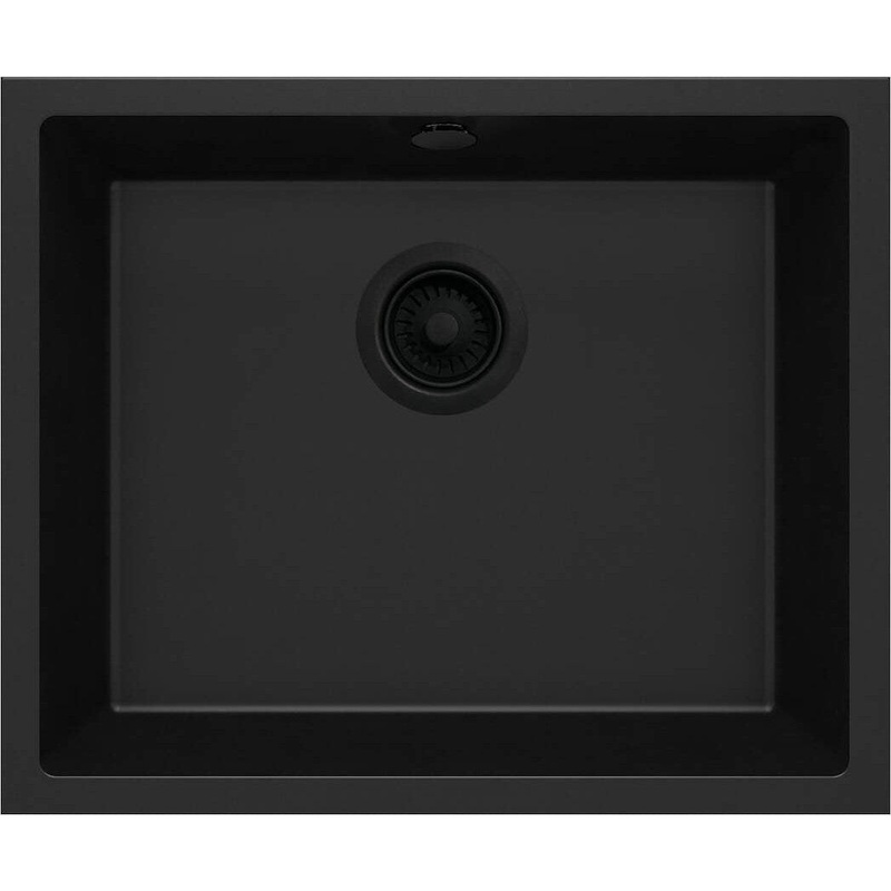 1-bodas granta izlietne ar iebvtu izlietni Corda 540 x 440 x 200 nero