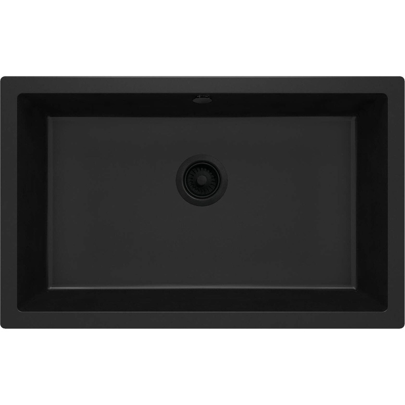 1-bodas granta izlietne ar iebvtu izlietni Corda 800 x 500 x 204 nero