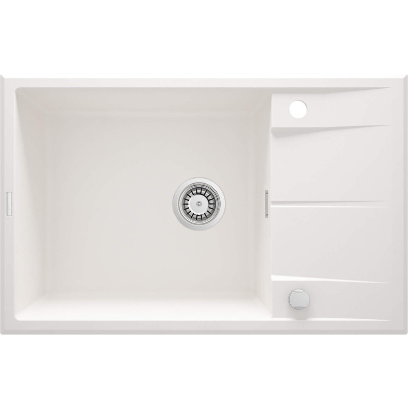 1 bodas granta izlietne ar izlietni Eridan 780 x 500 x 210 alabastrs