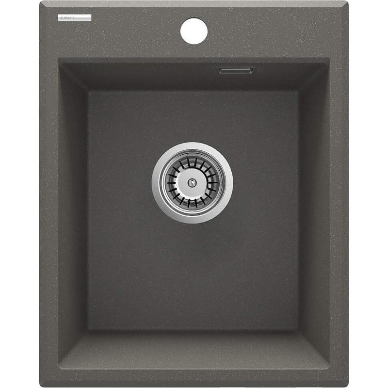 1-bodas granta izlietne Eridan 400 x 500 x 210 antracta metlika