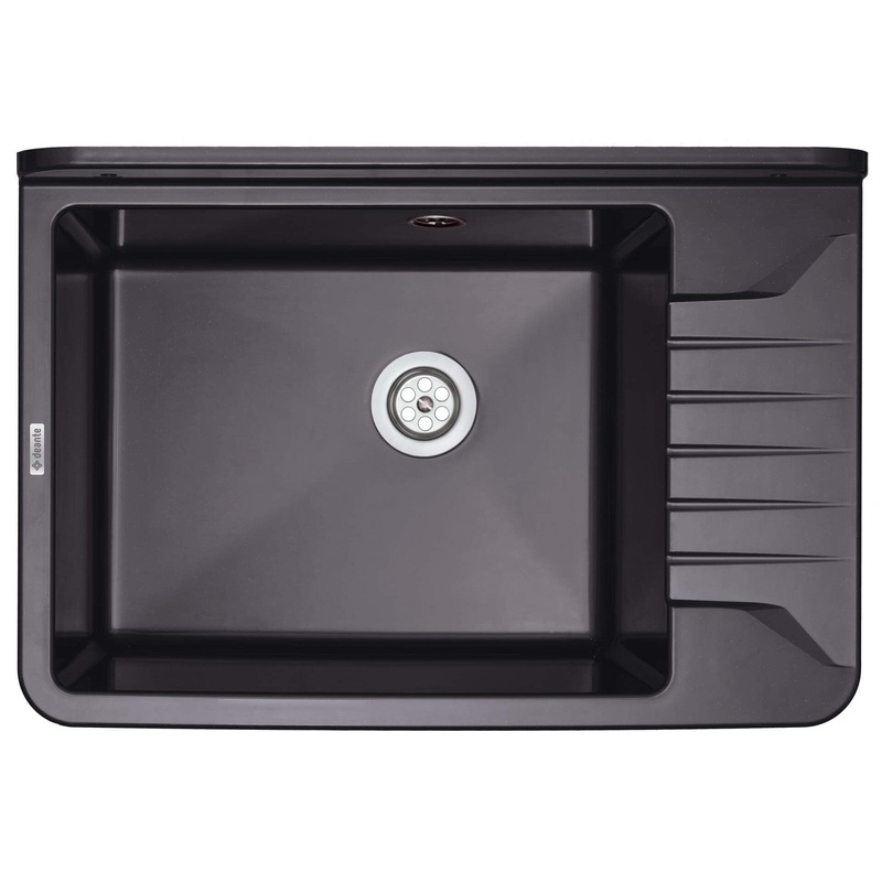 1-baseina izlietne – pie sienas Garden 505 x 350 x 252 grafits