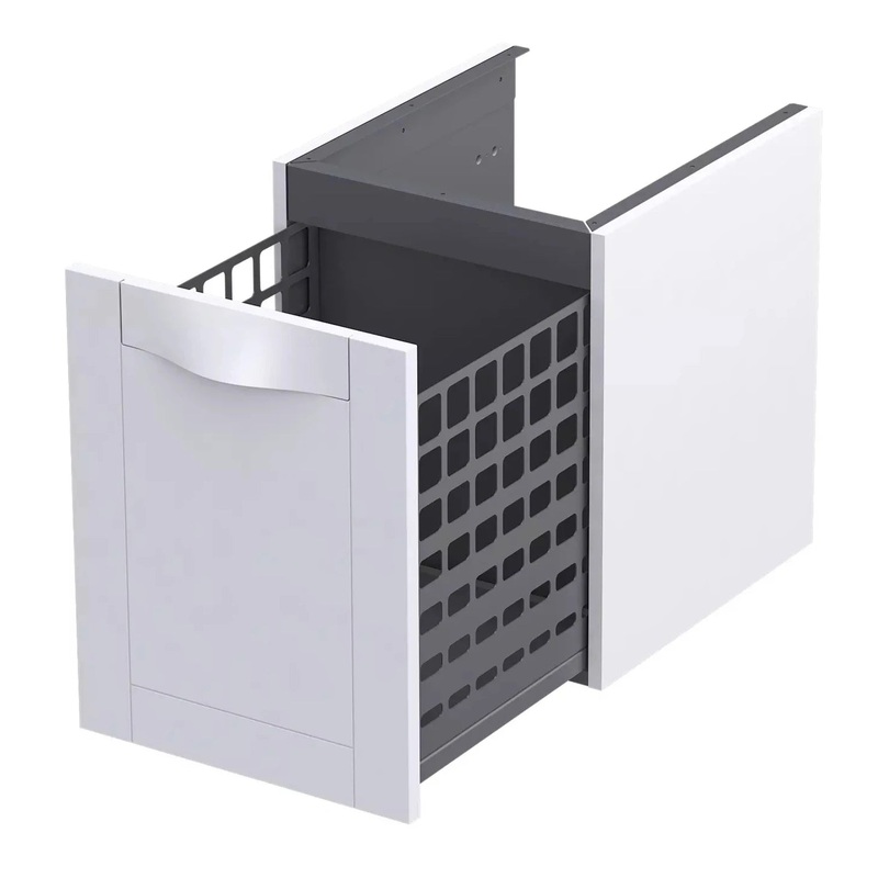 Zem izlietnes skapis Skag 35 x 160 x 32 cm balts