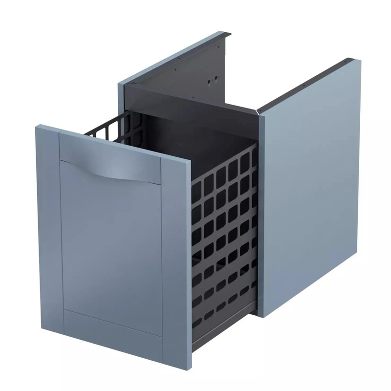 Zem izlietnes skapis Skag 35 x 160 x 32 cm zils