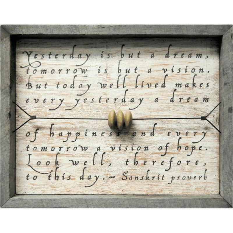 Yesterday is But a Dream