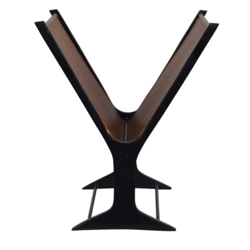 Ziff Magazine Holder Light Brown