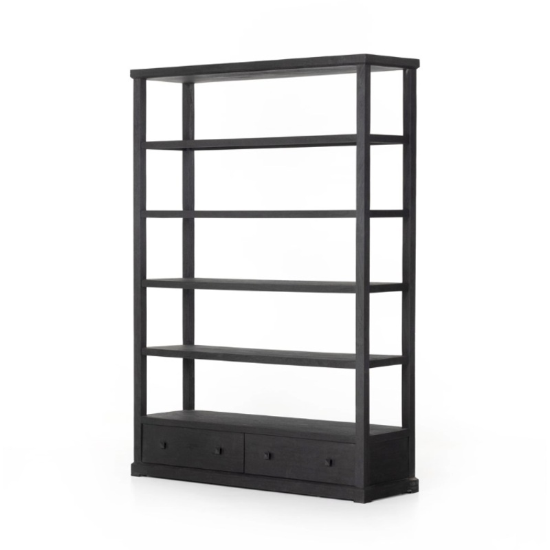 Woodmore Bookcase – Dark Totem