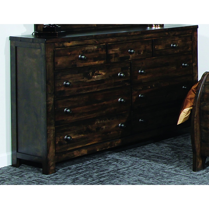 Blue Ridge Dresser in Rustic Gray