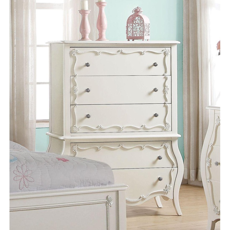 Acme Edalene Chest in Pearl White 30515