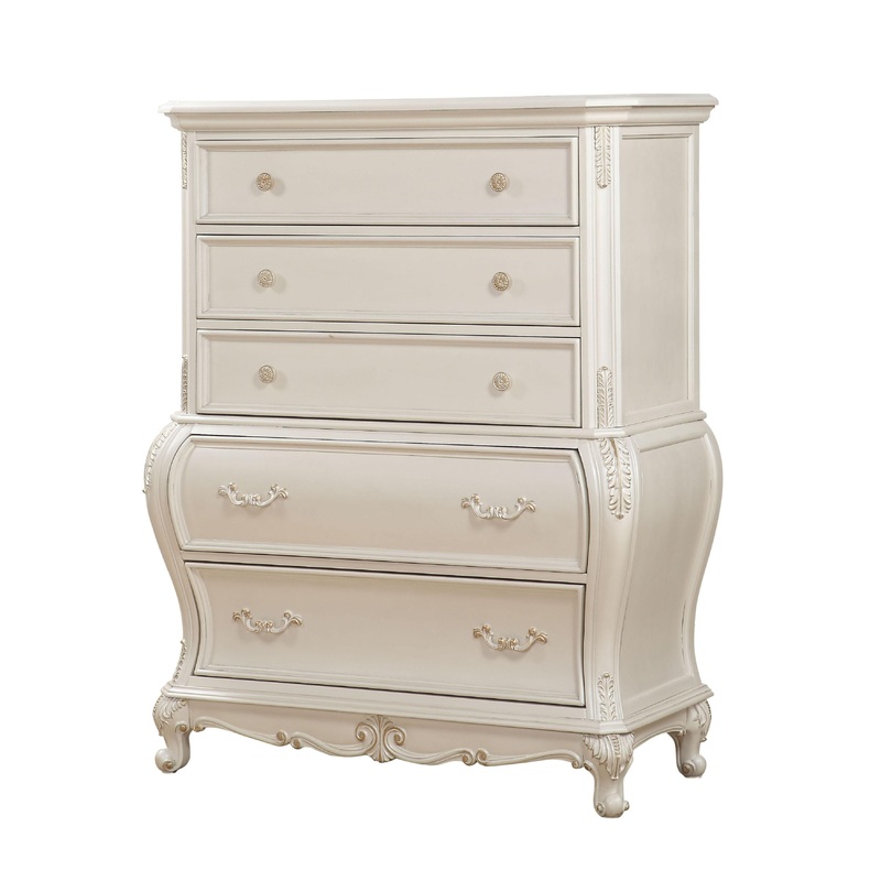 Chantelle Pearl White Chest