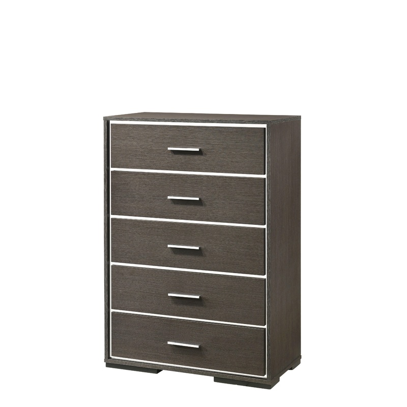 Escher Gray Oak Chest