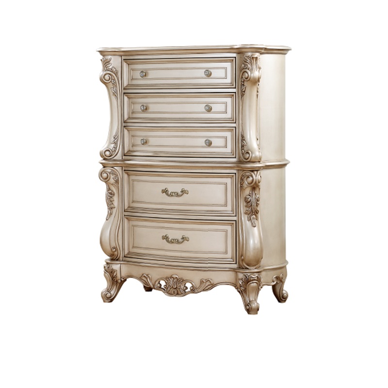 Gorsedd Antique White Chest