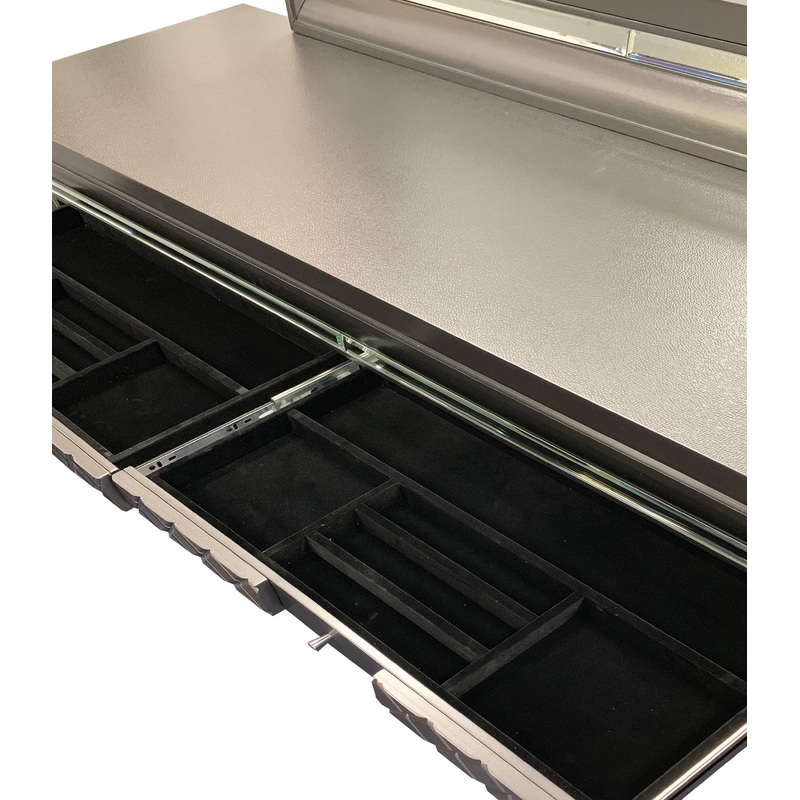 Sawyer Metallic Gray Dresser