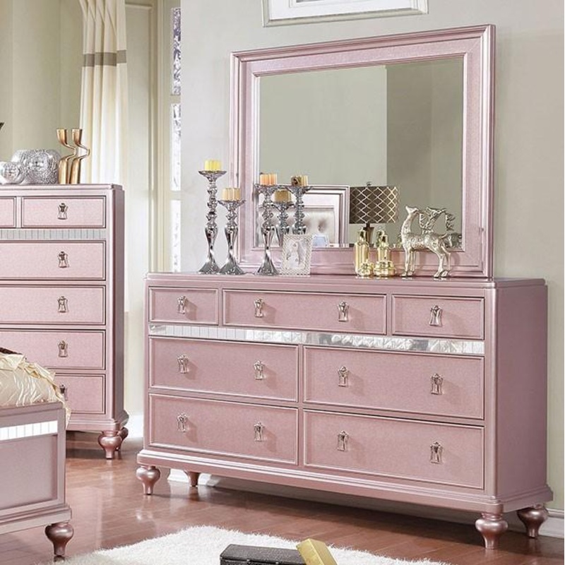 Ariston Rose Gold Dresser