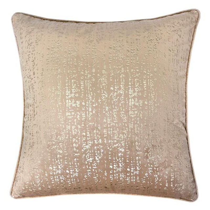 Belle Beige 20″ X 20″ Pillow, Beige, Multi, Purple, Red
