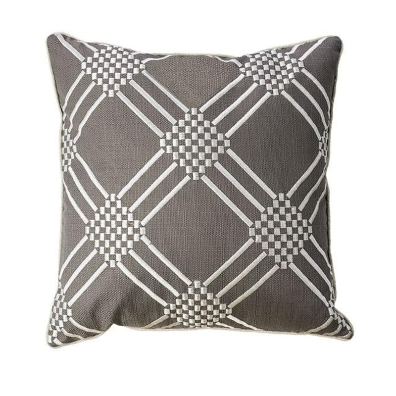 Bess Gun Metal 20″ X 20″ Pillow, Gunmetal (2/CTN)