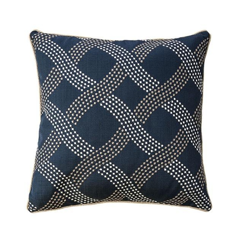 Cici Navy 20″ X 20″ Pillow, Navy (2/CTN)