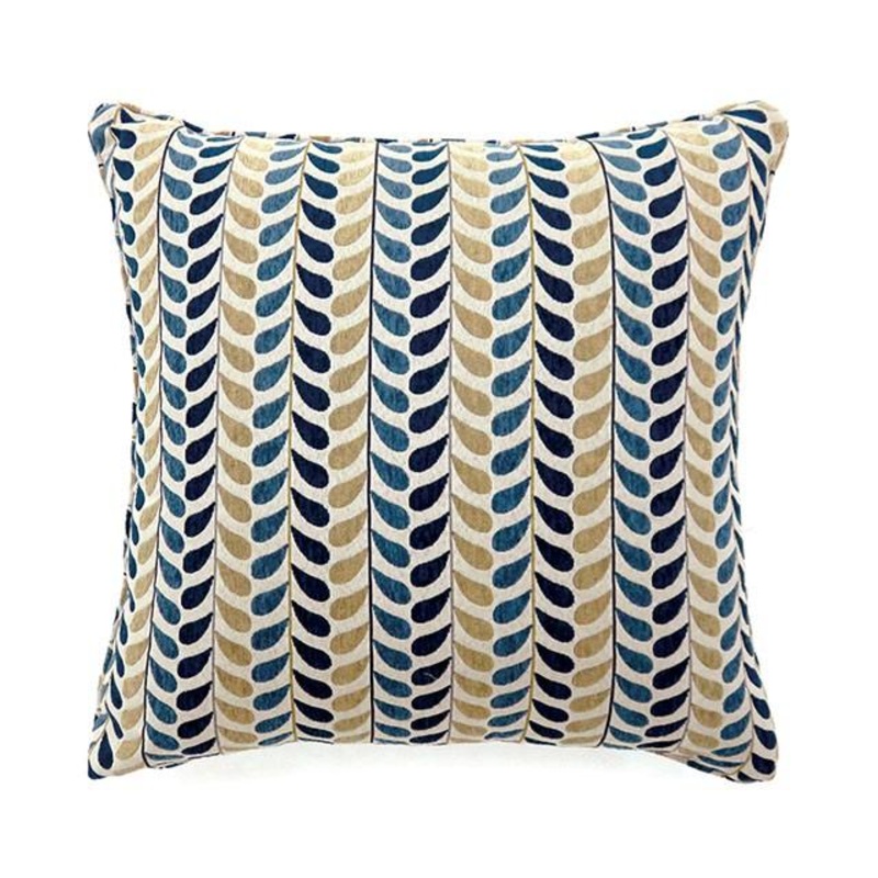 DROPP 18″ X 18″ Pillow, Blue & Yellow (2/CTN)