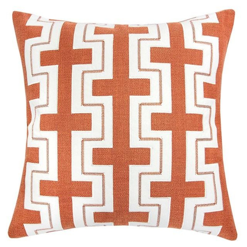 Kari Orange 20″ X 20″ Pillow, Spice