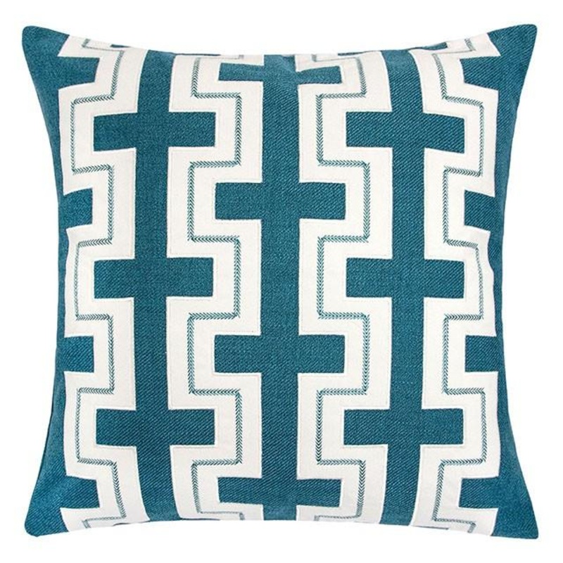 Kari Teal 20″ X 20″ Pillow, Turquoise