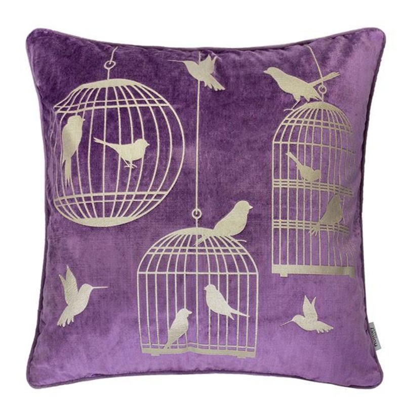 Rina Purple 20″ X 20″ Pillow, Purple