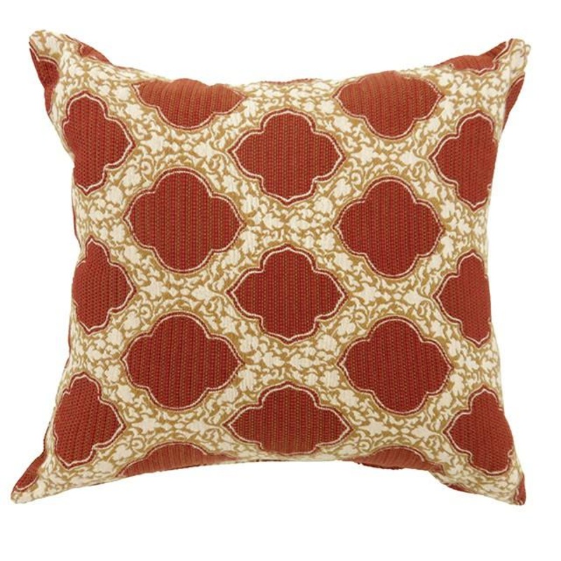 ROXY 22″ X 22″ Pillow, Red (2/CTN)