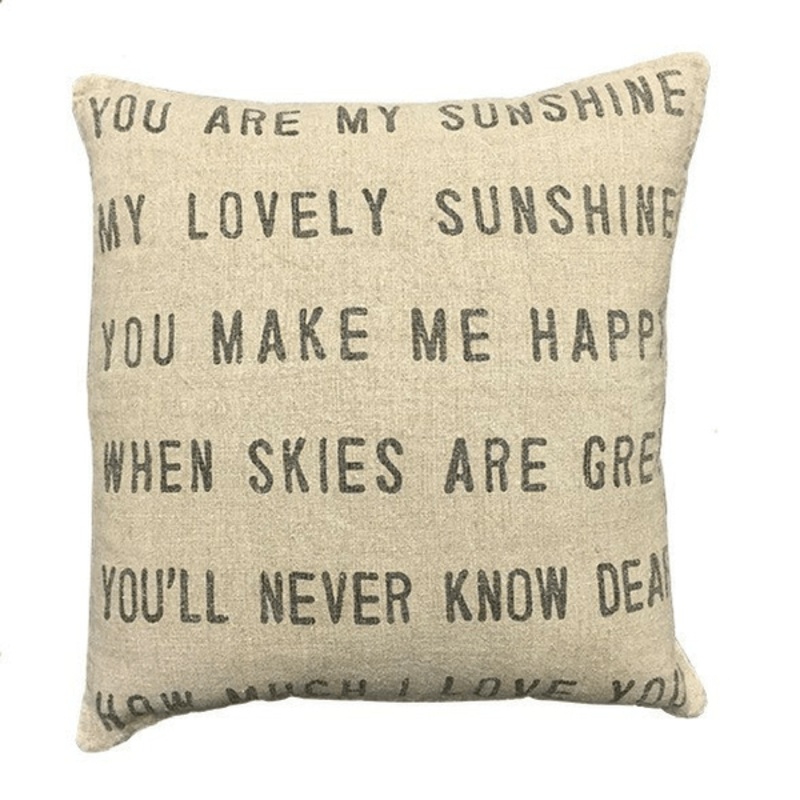 You Are My Sunshine Pillow