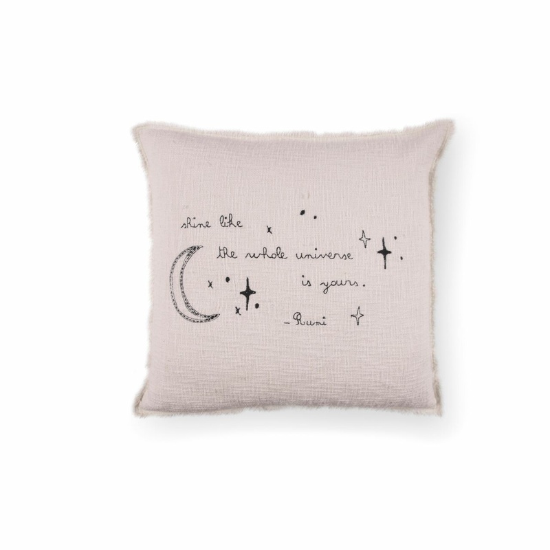 Shine – Rumi Pillow