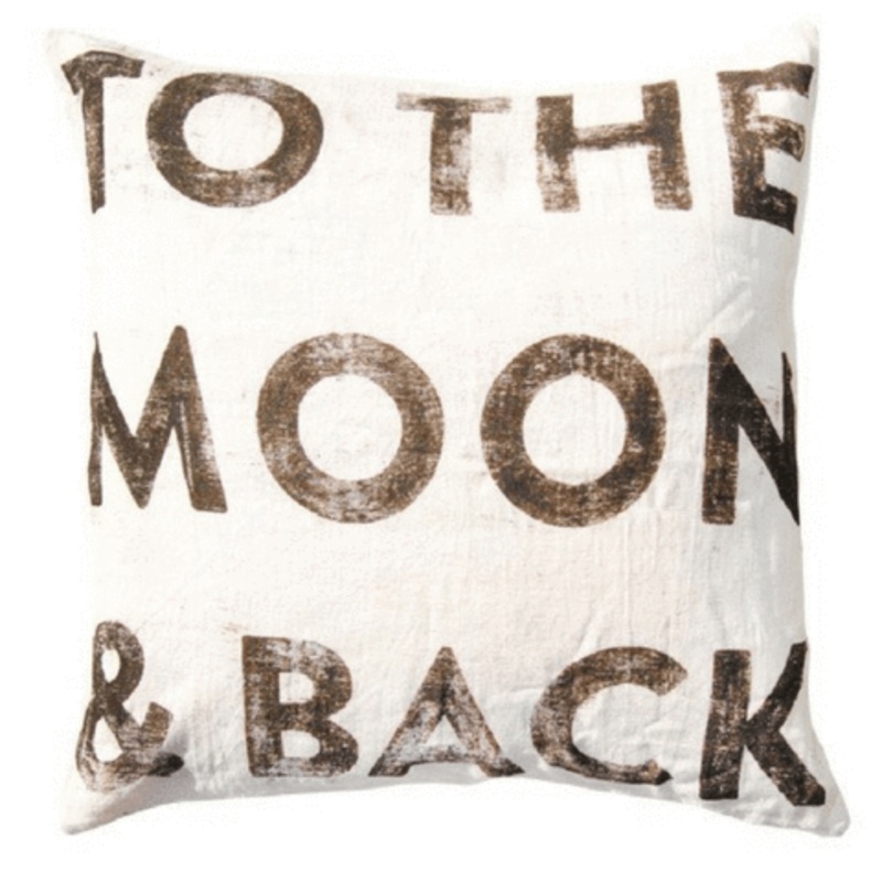To The Moon & Back Pillow