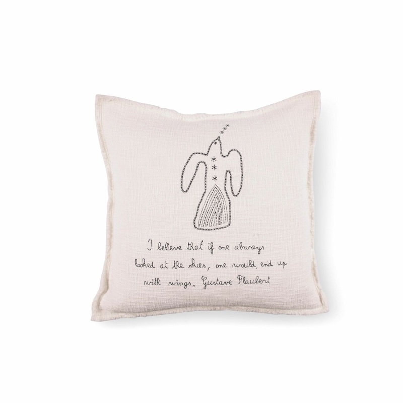 I Believe – Gustave Flaubert Pillow