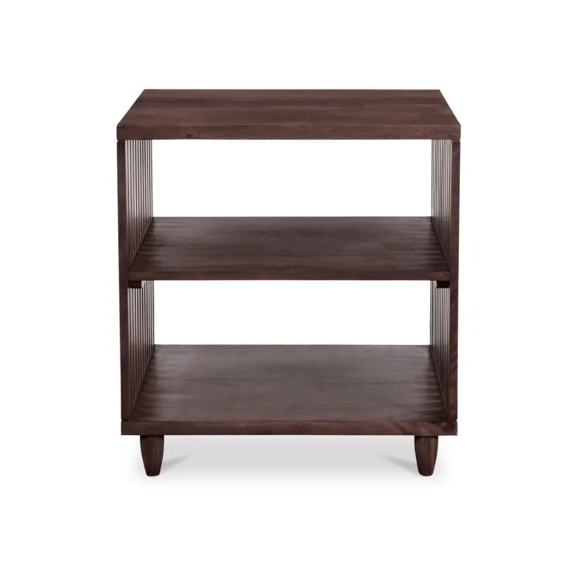 Rhys Side Table – Brown
