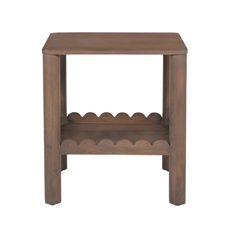 Wiley Side Table Vintage Brown