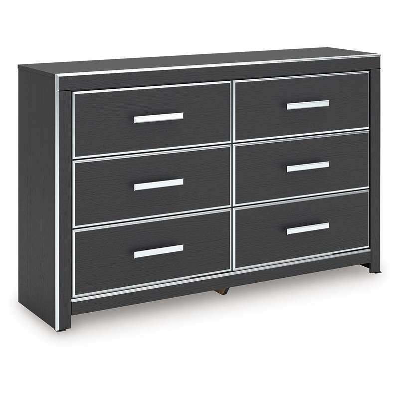 Zuraleus – Black – Six Drawer Dresser