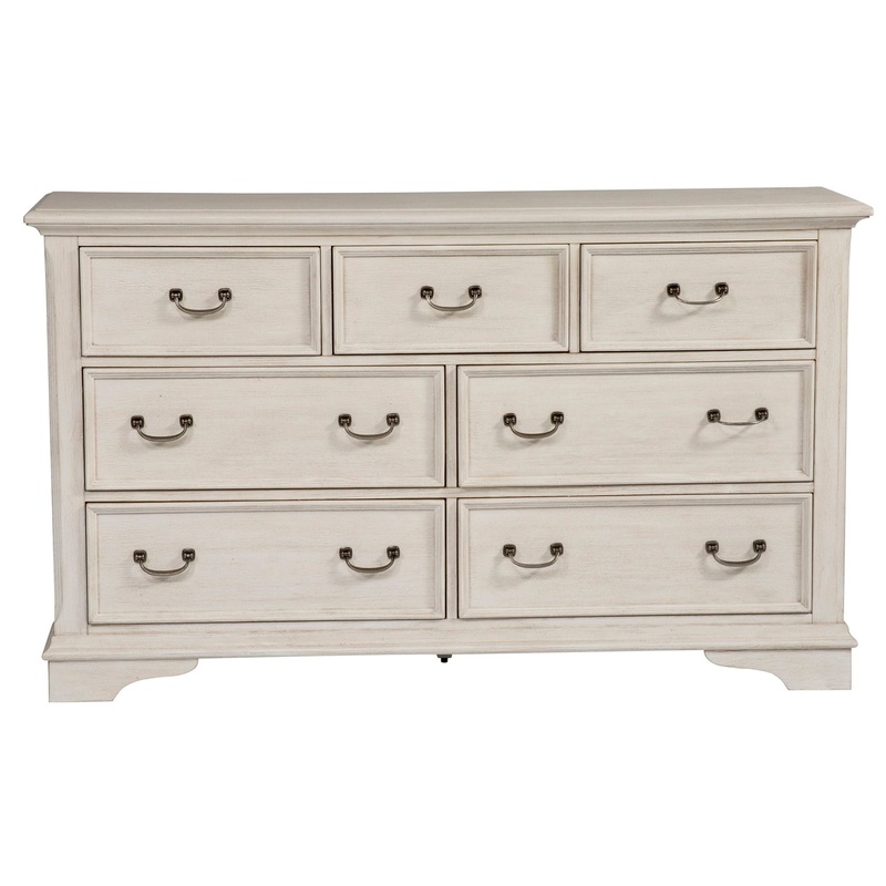 Bayside – 7 Drawer Dresser – White