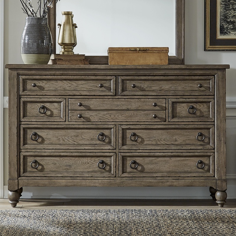 Americana Farmhouse – 9 Drawer Dresser