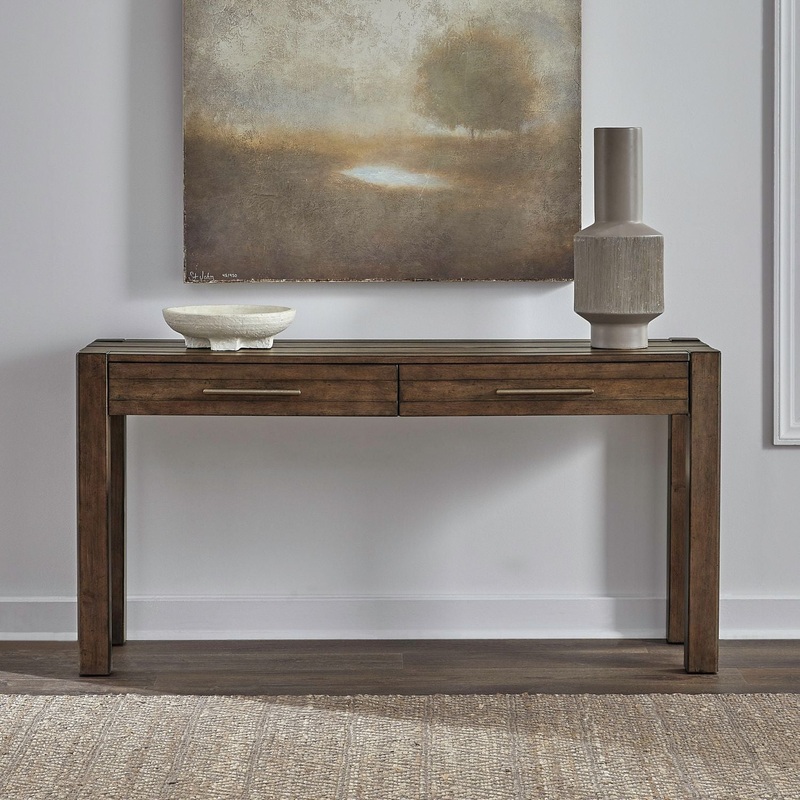 Broadmore – Console Table – Brown