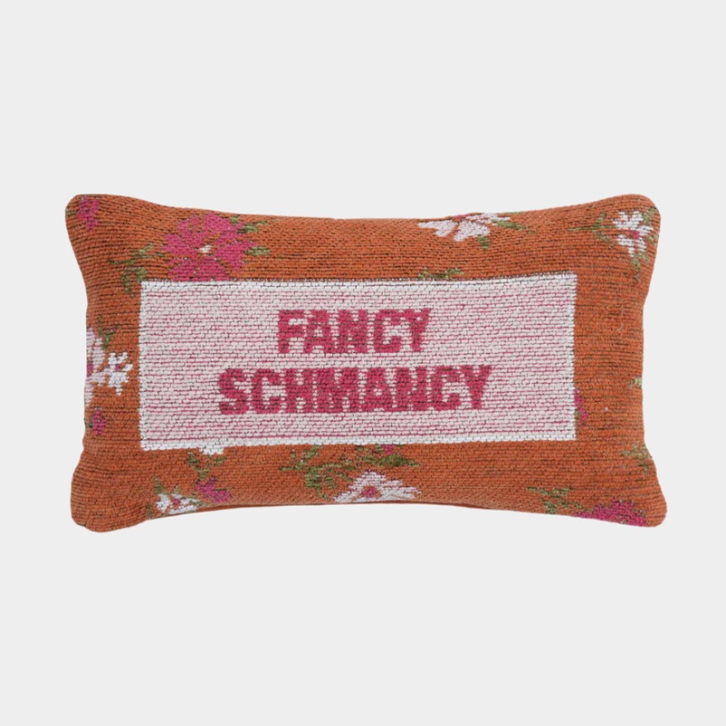 Fancy Schmancy Jacquard Cotton Pillow