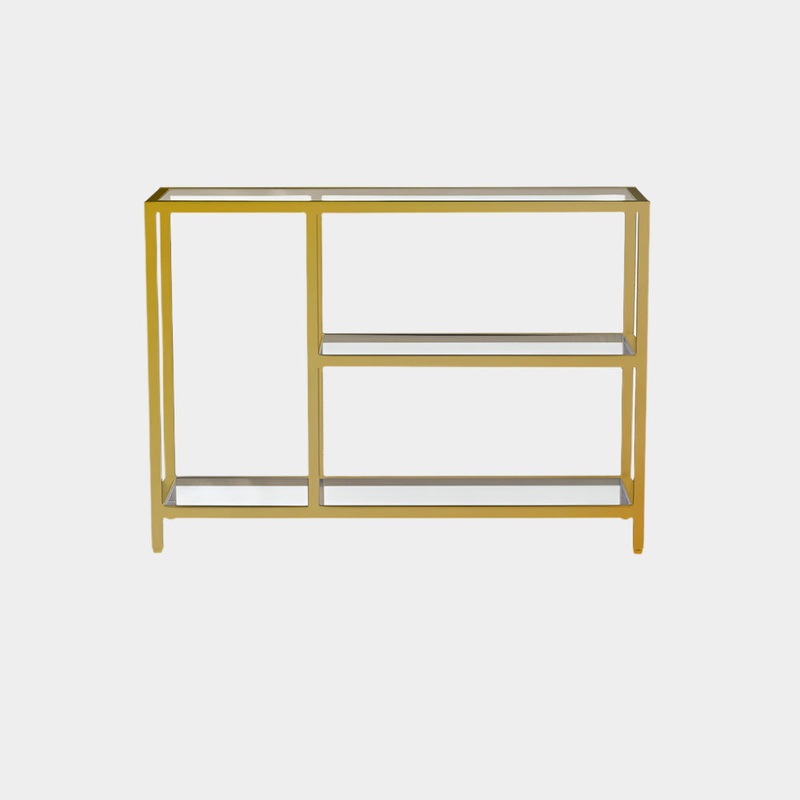 Miley Console Table: Gold
