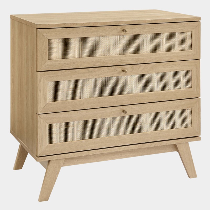 Soma 3-Drawer Dresser in Oak