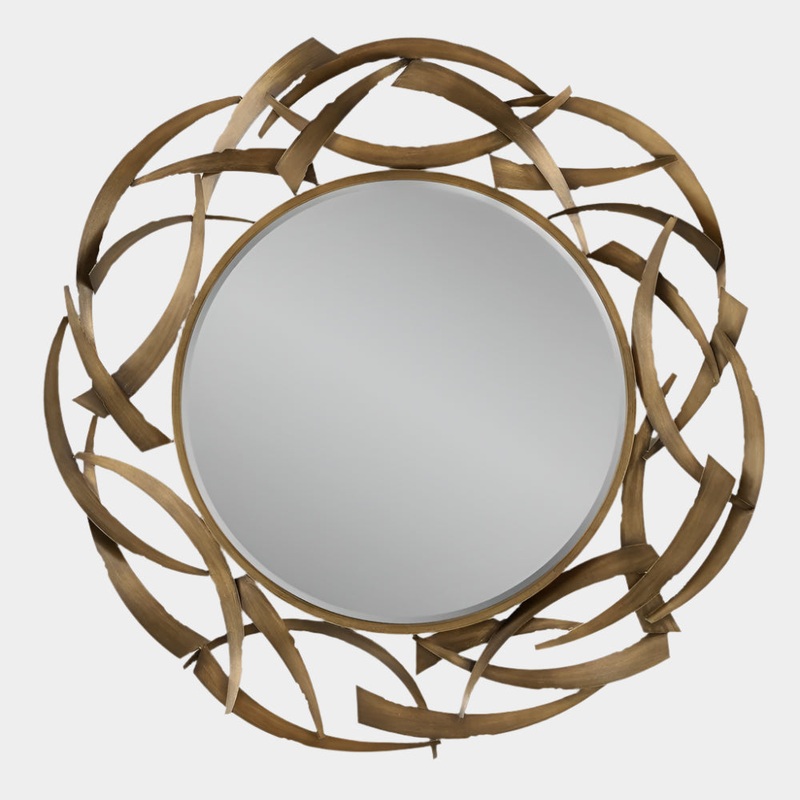 Cutting Edge Round Mirror