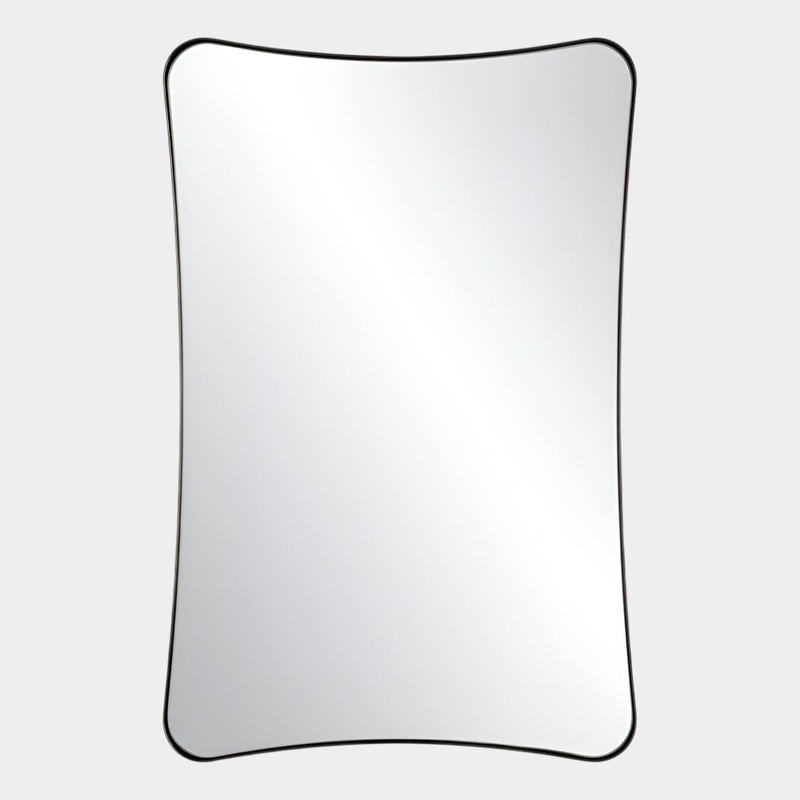 Loudon Vanity Mirror, Black