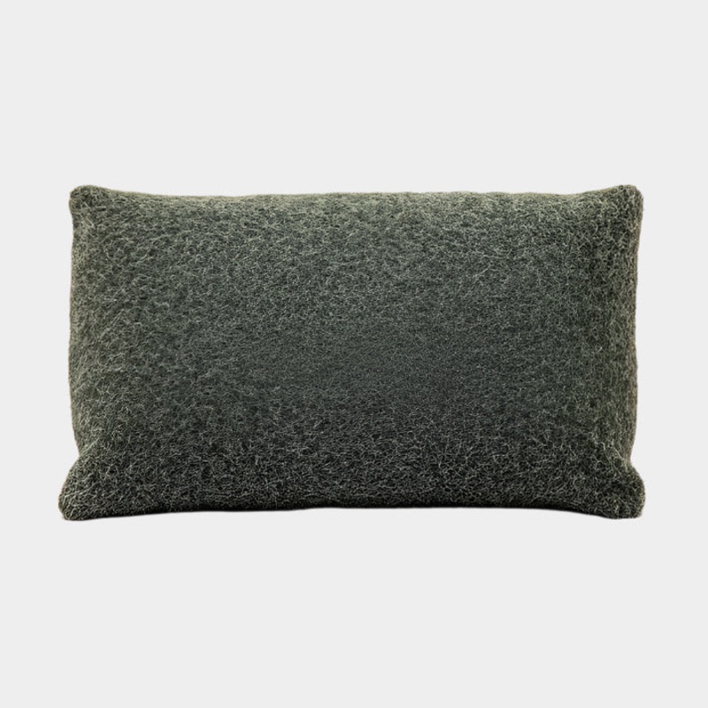 Malolo Long Mohair 20×12″ Rectangular Vegan-Down Pillow