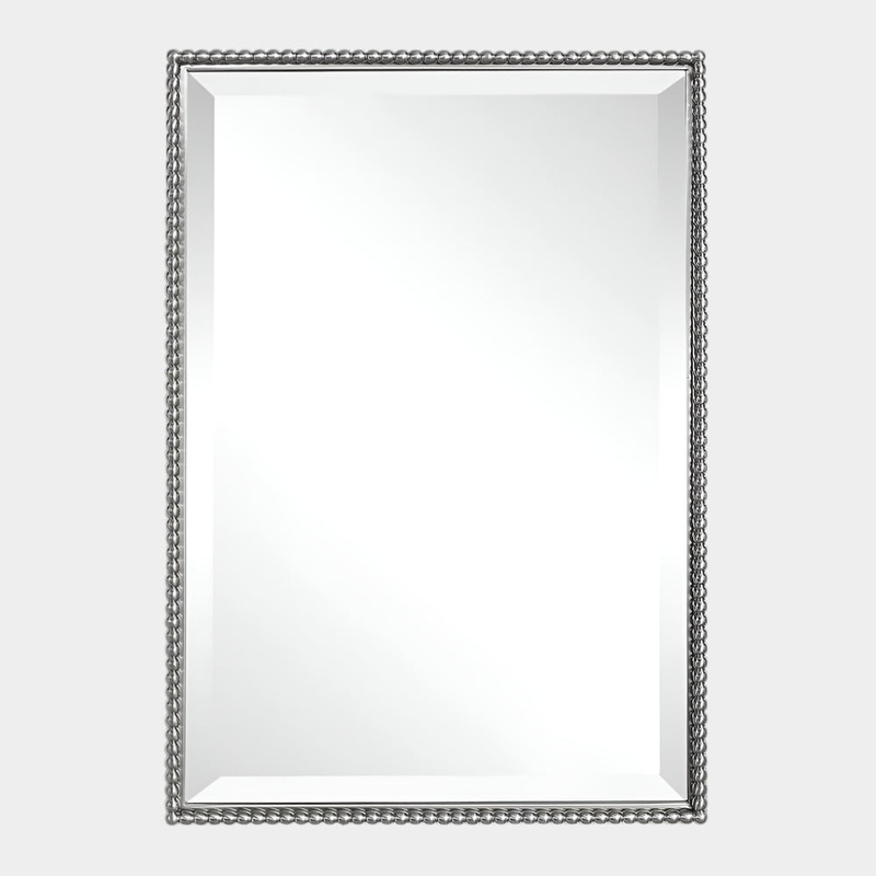 Sherise Vanity Mirror, Nickel