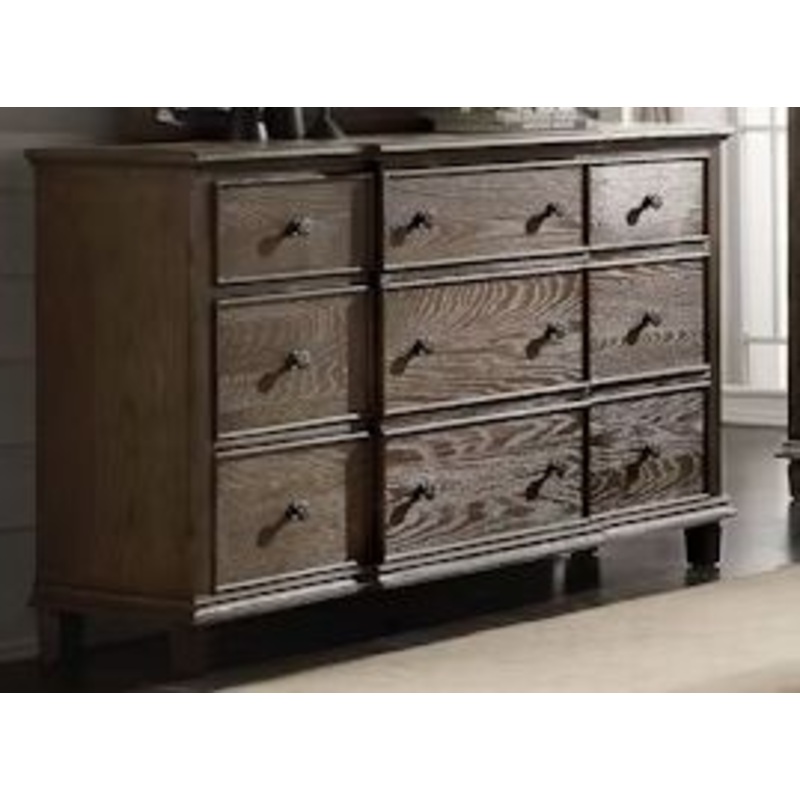Baudouin – Weathered Dresser – Oak