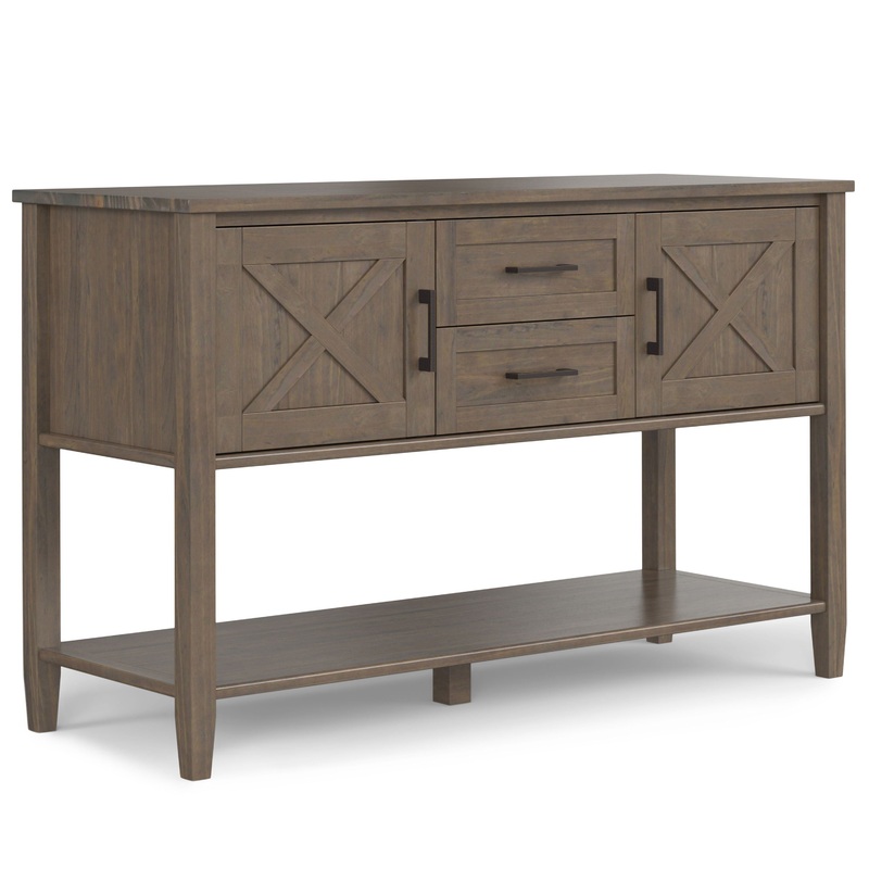 Ela – Console Table – Smoky Brown