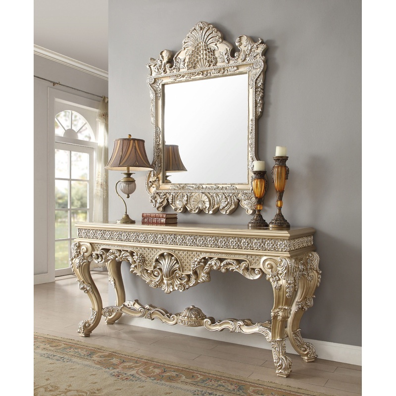 HD-8022 – Console Table – Champagne Gold